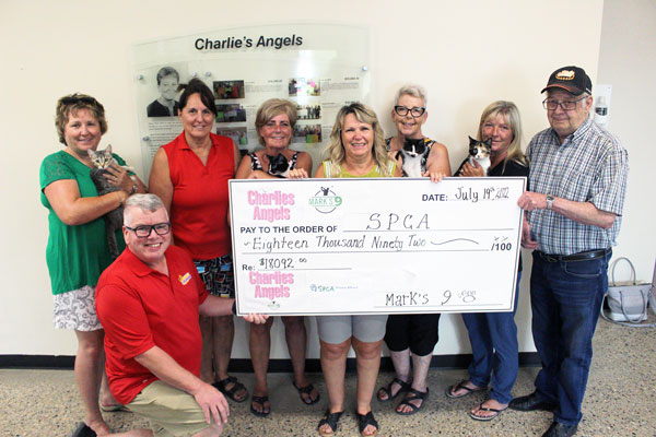 Charlie’s Angels Golf Tournament continues donation tradition to Prince Albert SPCA