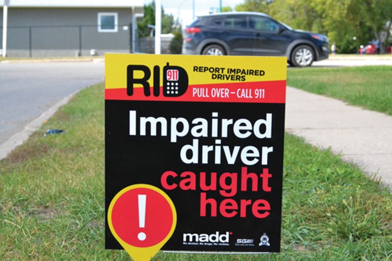 Sask. hits monthly high for impaired drivers in 2022