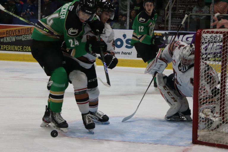 Raiders can’t find traction, fall 6-1 to Calgary at home￼