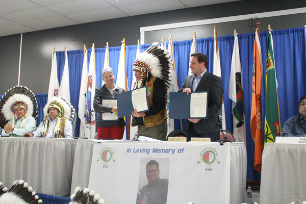 PAGC signs letter of intent with Saskatchewan and Federal governments to explore new ways of improving safety in Indigenous communities