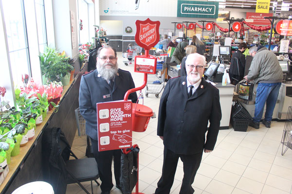 Salvation Army thanks community for positive contribution as they are near $100,000 Christmas campaign goal