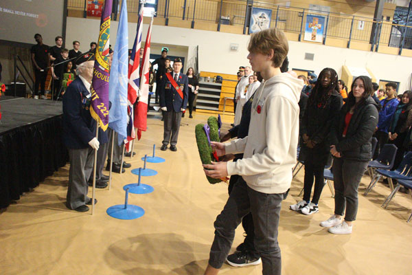 School Remembrance Day services a chance to educate students about the cost of freedom