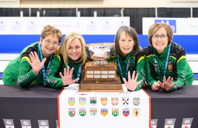 Five in a row: Anderson leads to Saskatchewan to fifth straight Canadian Senior women’s curling title
