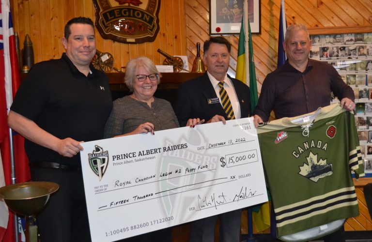 ‘Anything for the Veterans’; Raiders donate $15,000 from sale of Remembrance Day jerseys