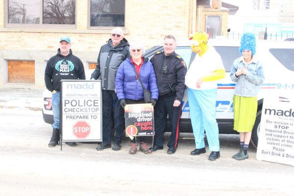 Homer Simpson arrested in downtown as part of PADBID campaign