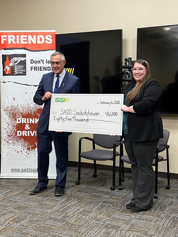SGI announces increase in support for SADD