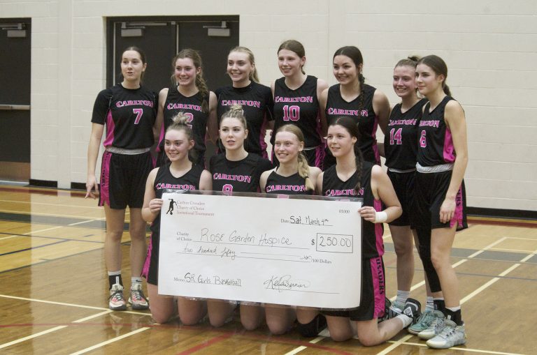 Carlton girls go undefeated to win Charity of Choice Invitational Tournament