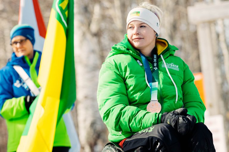 Prince Albert’s Shewchuk wins bronze, named Team Sask flag bearer for Canada Winter Games closing ceremonies