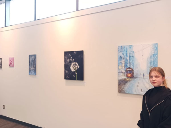 ‘Silence and Peace’ at Grace Campbell Gallery shows talents of Ukrainian art student
