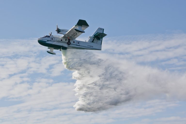SPSA unveils new water-scooping air tanker