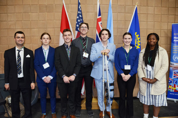 Ecole St. Mary students excel at prairie Model UN Assembly