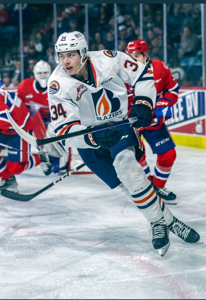 Minto alum Ferster excited to take the ice at Memorial Cup with Kamloops Blazers