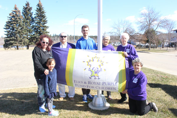 Speech and Hearing Month declared with flag raising at Elks Hall