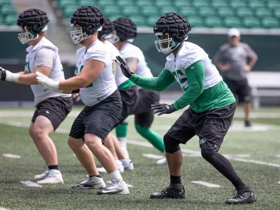 Roughriders making changes along the offensive line