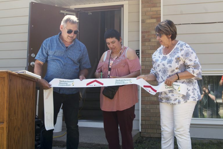 CMHA relieved to open new affordable housing fourplex in Prince Albert