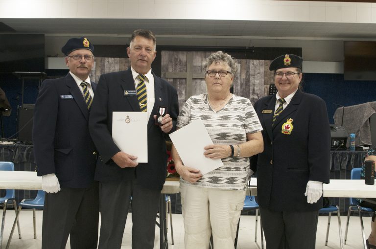 Longtime Legion members grateful and humbled to receive Queen’s Jubilee Medals