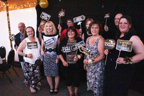 Retiring teachers given fond farewell at annual Superannuation Banquet