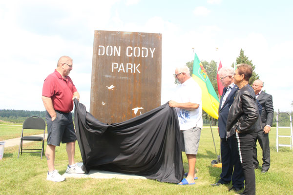 City unveils Don Cody Park to recognize Ward 4 Councillor and former Mayor