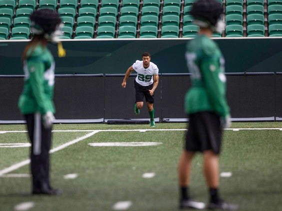 Schaffer-Baker eager to make return to Roughriders lineup