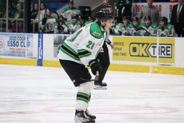 Raiders Ritchie looks back on Hlinka Gretzky Cup experience