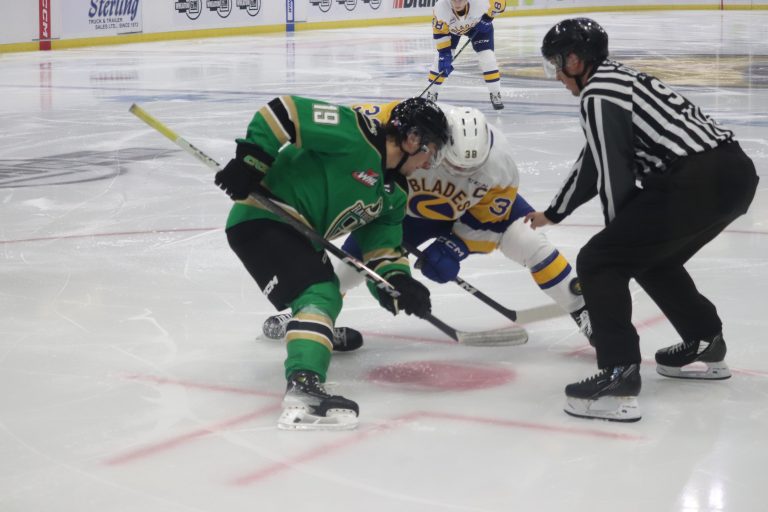 Raiders fail to play spoiler in Blades home opener