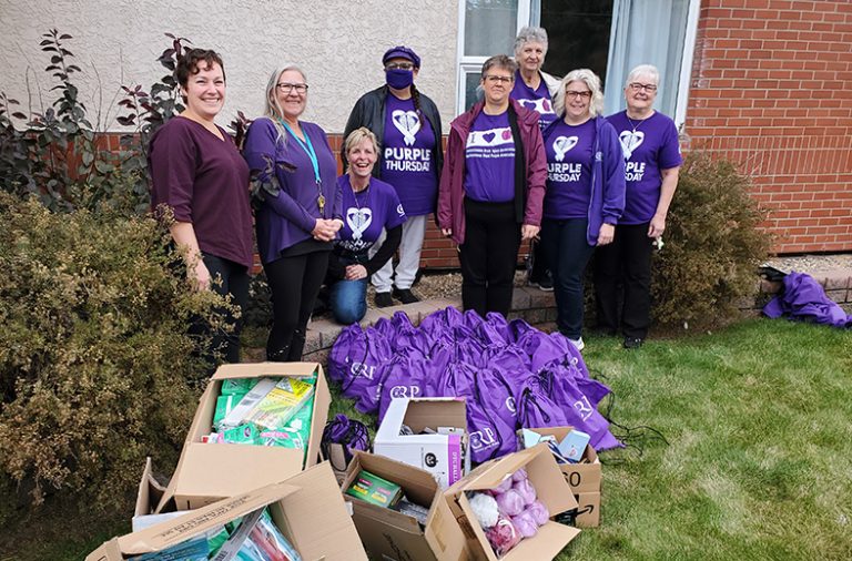 Royal Purple launches donation drive for Prince Albert women’s shelter