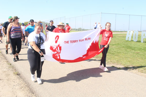 Terry Fox Run sees nearly double the turnout to raise funds for cancer research