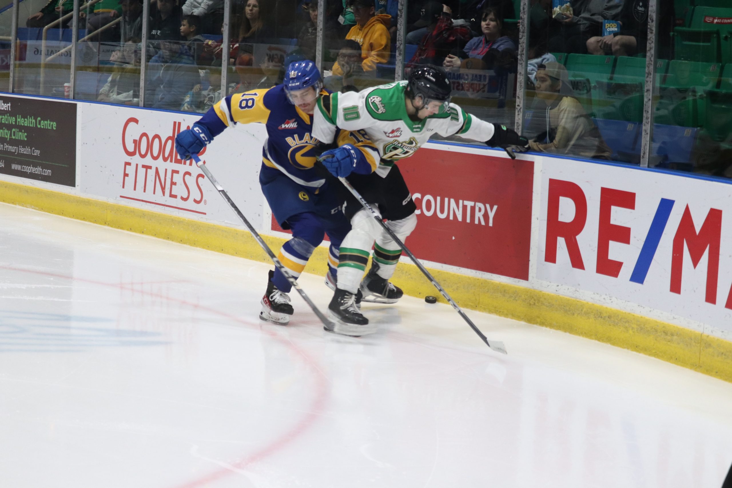 Saskatoon Blades win Game 7 to eliminate Regina Pats from WHL