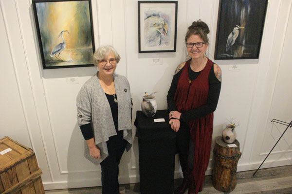 Boreal Birds collaboration brings potter and painter together