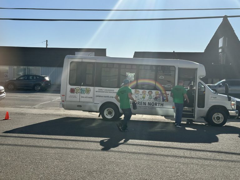 Early childhood Intervention Program re-opens therapy room, launches new wheelchair bus
