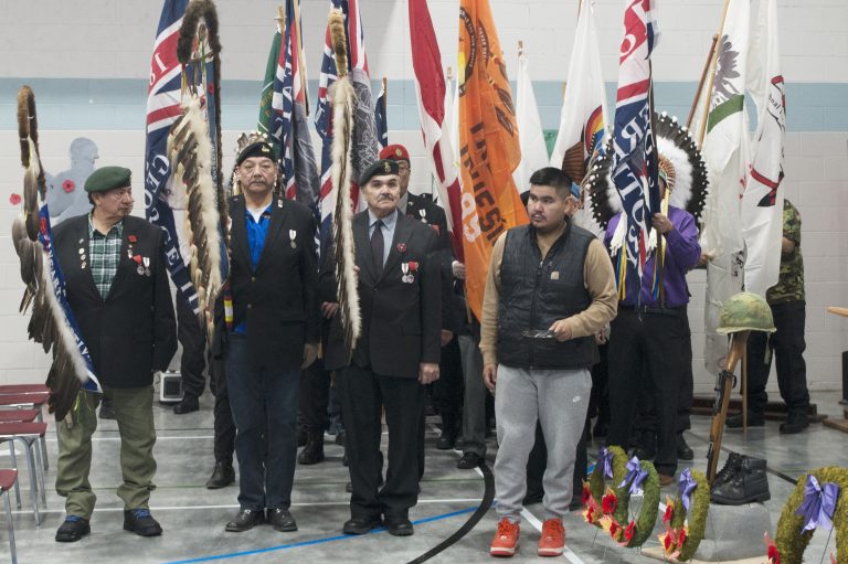 ‘People were willing to lay down their lives’: PAGC honours Indigenous veterans with Friday ceremony