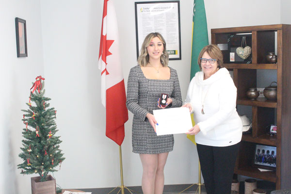 Young Prince Albert resident recognized with Queen’s Jubilee Medal for work with less fortunate