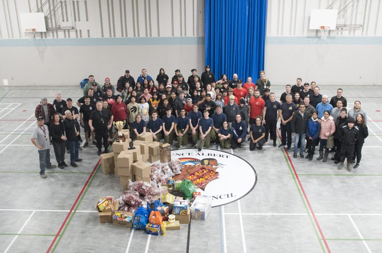 Sturgeon Lake cadets earn Christmas Spirit award at inaugural Hunger Games showdown