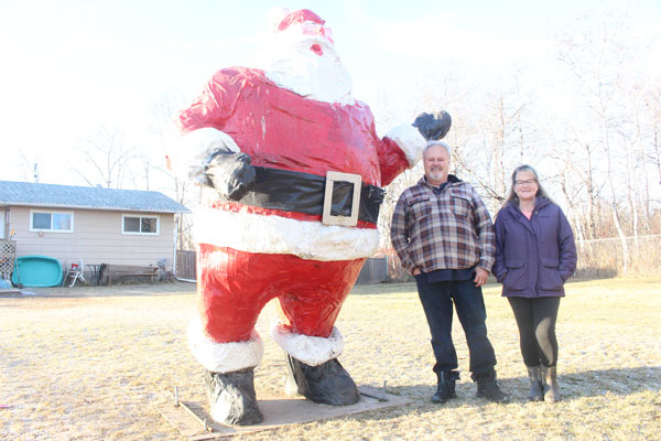 Prince Albert’s old Santa Claus display has a new home in Buckland