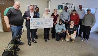 Saskatchewan Blue Cross donates to Canadian Mental Health Association Saskatchewan Division
