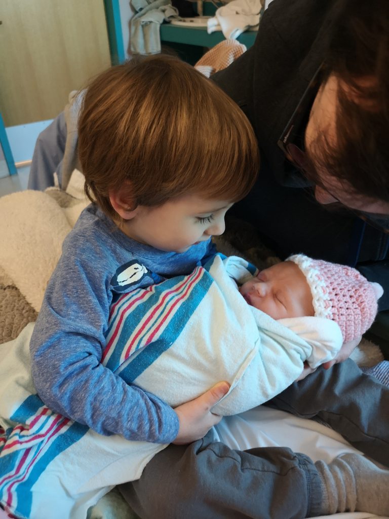 Lavigne family welcomes New Year’s Baby at 12:54 a.m.