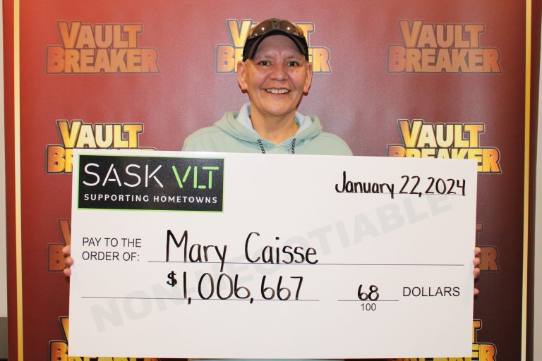 North Sask. woman wins $1 million VLT jackpot
