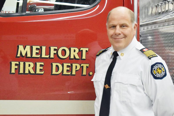 Whitney appointed as new Melfort Fire Chief