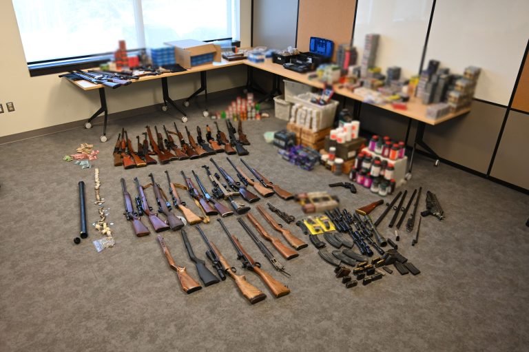 RCMP investigators seize 40 rifles as part of firearms trafficking investigation