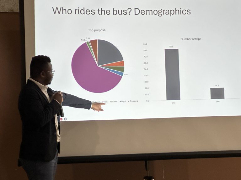 Team of researchers report on free bussing study in the north