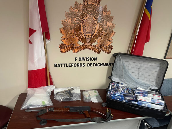 Large drug and weapons arrest made by Battlefords Gang Task Force