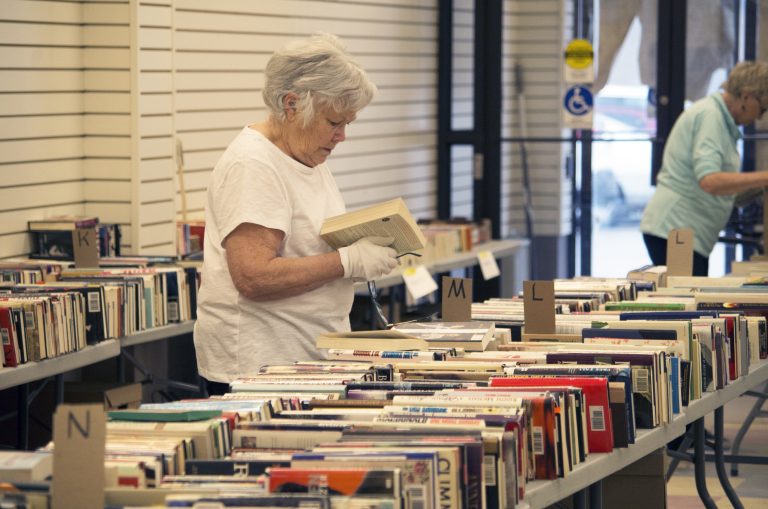 ‘You can always find treasures’: CFUW prepares for annual Spring Book Sale