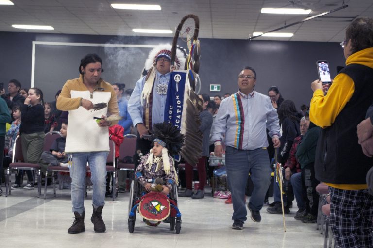James Smith Cree Nation youth shows passion for powwow