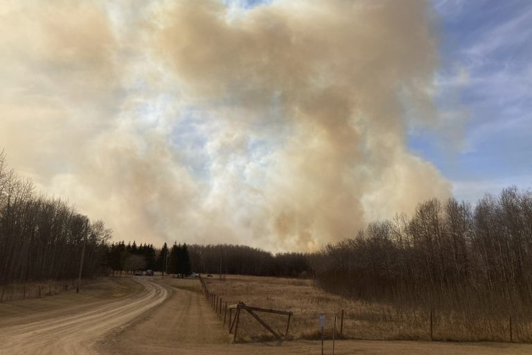 RCMP and fire crews mobilize as wildfire threatens Cold Lake First Nations