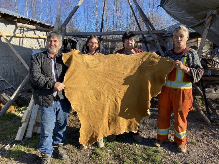 New book, providing an guide to moose-hide tanning, is on way to printers