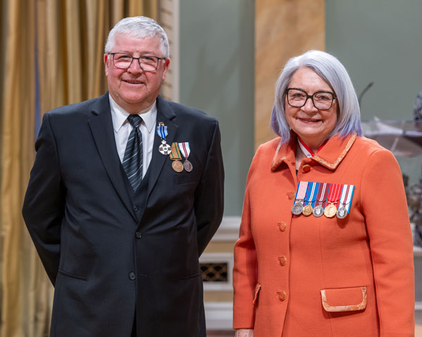 Melfort bush pilot and researcher presented Meritorious Service Medal