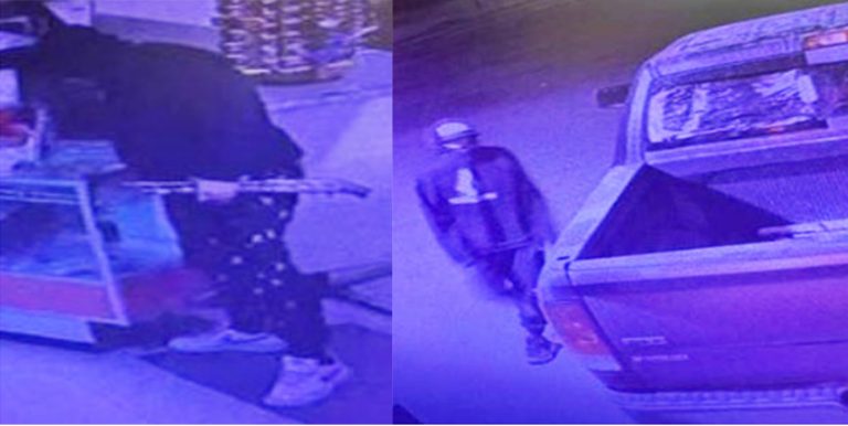 Prince Albert police searching for robbery suspects who pulled door off business with truck and chain