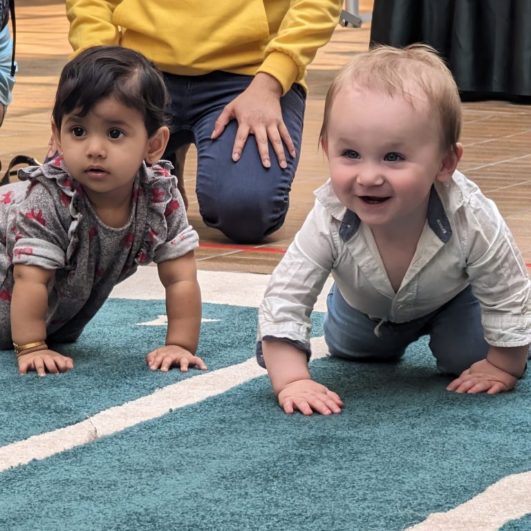 Gateway Mall hosts annual baby crawl