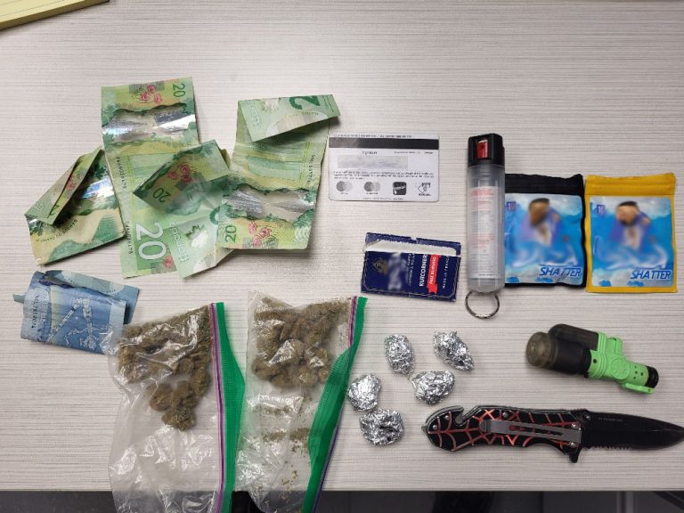 RCMP seize weapons, drugs during traffic stop