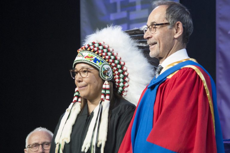 Chief Tammy Cook-Searson receives honourary degree